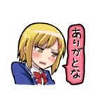 マックミランの女子野球部 Lineスタンプ 須賀達郎