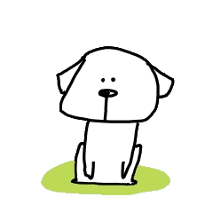 Lineスタンプ 手書き文字 かわいい犬たち の完全一覧 全7種類