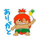 うちなーキジムナー Lineスタンプ Tomocchi M92f