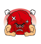 男梅 Lineスタンプ ノーベル製菓